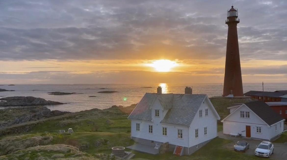 Den Gamle Fyrmesterboligen Andenes Exterior foto